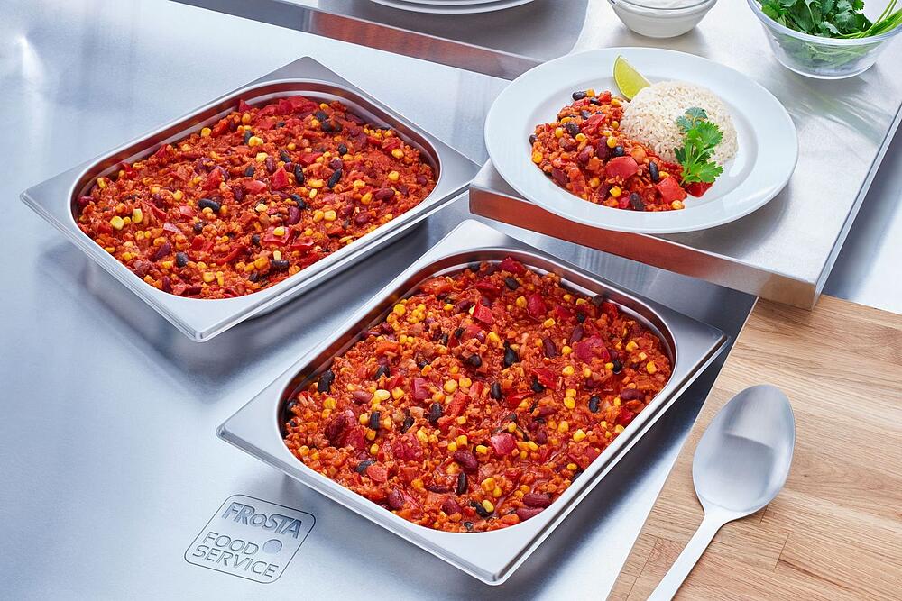Chili con Carne, vegan, Frosta 1,5 kg 