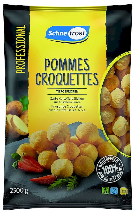 Pommes Croquettes rund 