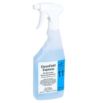Desinfektionsspray "DesoFekt Express" 60 Sekunden Spray-​Desinfektion