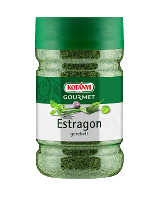 Estragon, gerebelt