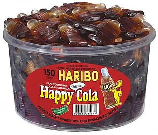 Haribo Happy Cola Flaschen