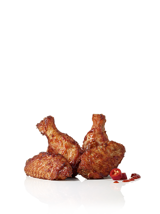 Hot-​Buffalo-​Chik’n Wings 