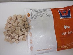 Hähnchenbrustfleisch gegart gewürfelt 