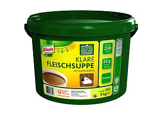 Knorr Klare Fleischsuppe mit Suppengrün 5 KG