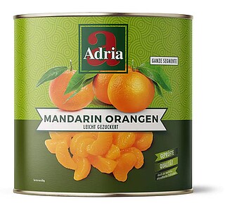 Mandarinen Segmente 