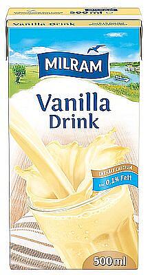 MILRAM Vanilla Drink 0,​1% Fett 