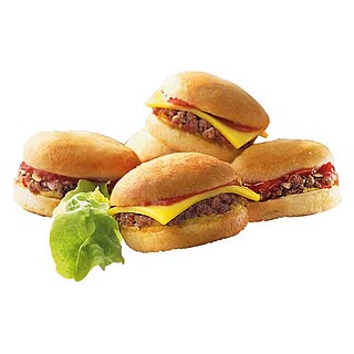 Mini Hamburger-​Mischkiste 36 Stueck x 30 g 