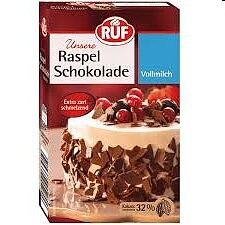 RUF Raspel-​Schokolade Vollmilch 100g