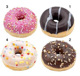 SG-​Mini-​Donut-​Mischkiste, 4-​fach sortiert 36 …