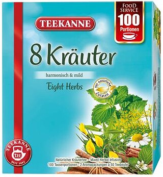 Teekanne 8 Kräuter 