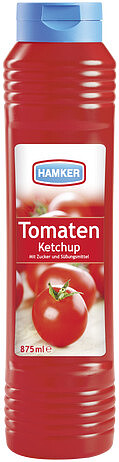Tomatenketchup Hamker 875 ml 