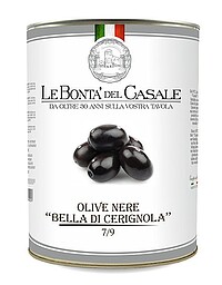 Cerignola Oliven schwarz 