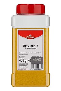 Currypulver indisch 
