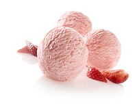 Erdbeer- Eiskrem