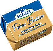 Feine Butter 20 g Portionen 