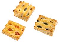 FF-​Mini Blätterteig-​Kiste pikant, 3-​fach sortiert 72 Stueck x 40 g 