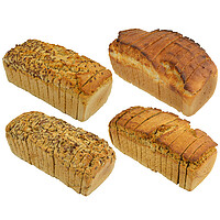 Glutenfreie Brotbox geschnitten, 4-​fach sortiert 4 Stueck x 600 g 