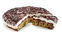 Himbeer-​Stracciatella-​Torte 