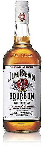 Jim Beam White Label Bourbon Whiskey 40% 