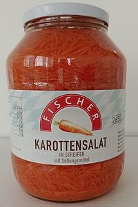 Karottensalat Streifen 