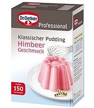 Klassischer Pudding Himbeer-​Geschmack 
