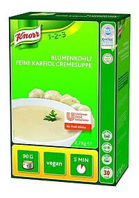 Knorr Blumenkohl/ Feine Karfiol Cremesuppe 2 700 g 