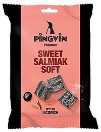 Lakritz Sweet Salmiak Soft 90g, Pingvin