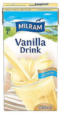 MILRAM Vanilla Drink 0,​1% Fett 
