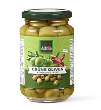 Oliven grün mit Paprika 