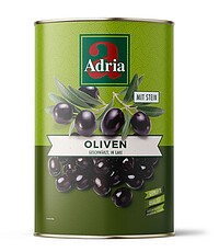 Oliven, schwarz mit Stein 4250 ml 