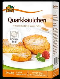 Quarkkäulchen ohne Rosinen, 6 Stk, 500 g