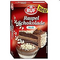RUF Raspel-​Schokolade weiss 100g