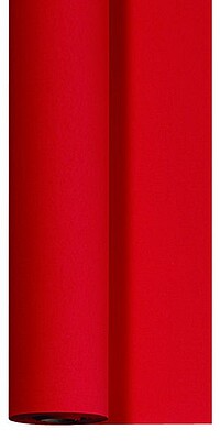 Tischtuch - Rolle rot 10m 