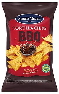 Tortilla Chips BBQ 185g, Santa Maria