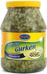 Würfel Gurken